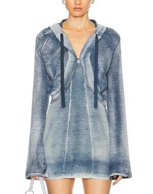 Knwls Cropped Blue Enyo Cardigan Size XS NWT